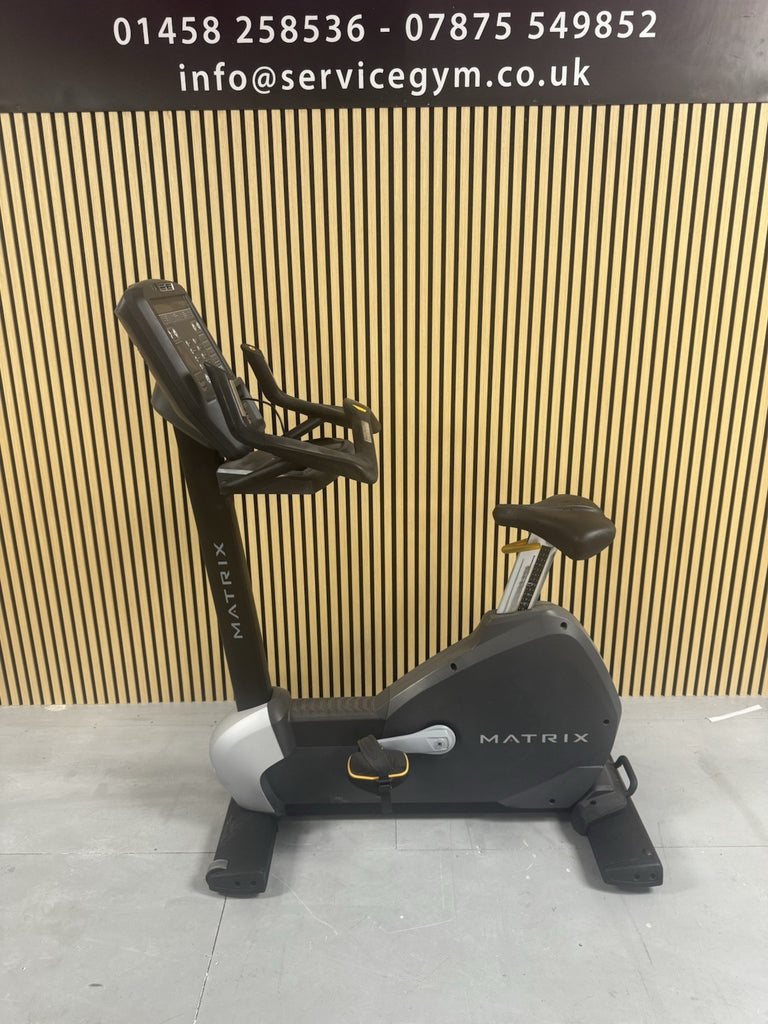 Matrix U5x Upright Bike With LED Console
