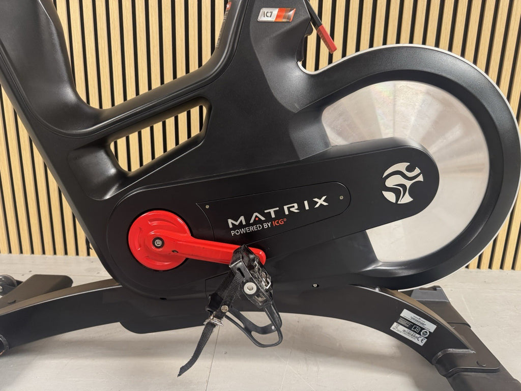 Matrix IC7 Indoor Cycle Spin Bike With Monitor