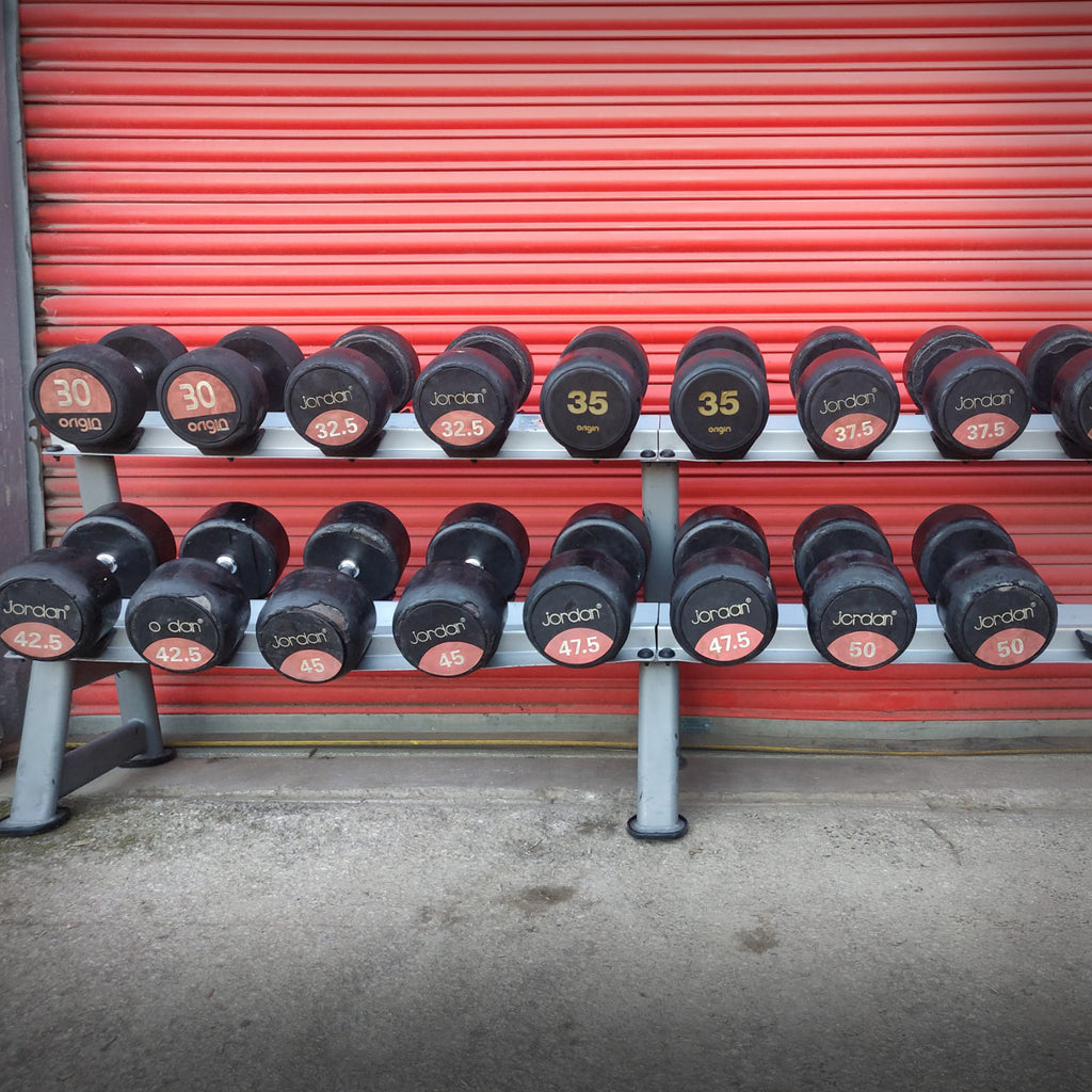 Jordan / Origin 2.5kg -50kg With Racks. Commercial Gym Equipment