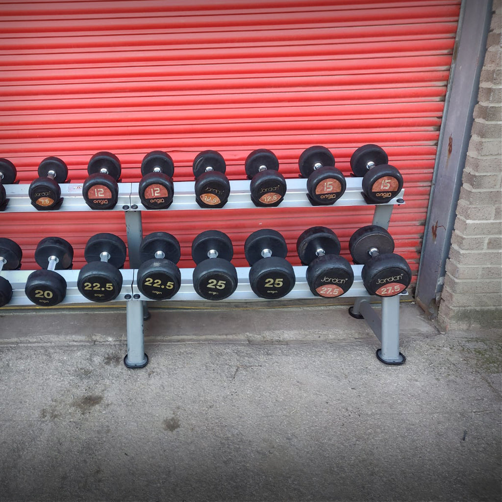 Jordan / Origin 2.5kg -50kg With Racks. Commercial Gym Equipment