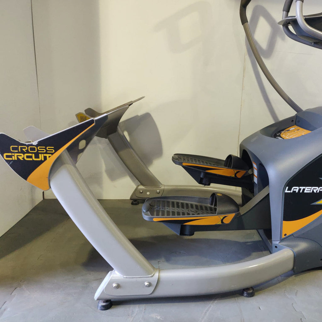 Octane LX8000 Lateral Cross Trainer with Console. Commercial Gym Equipment