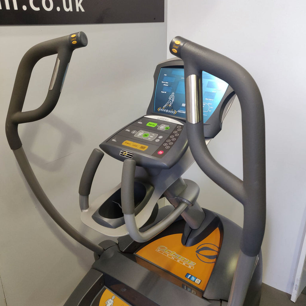 Octane LX8000 Lateral Cross Trainer with Console. Commercial Gym Equipment