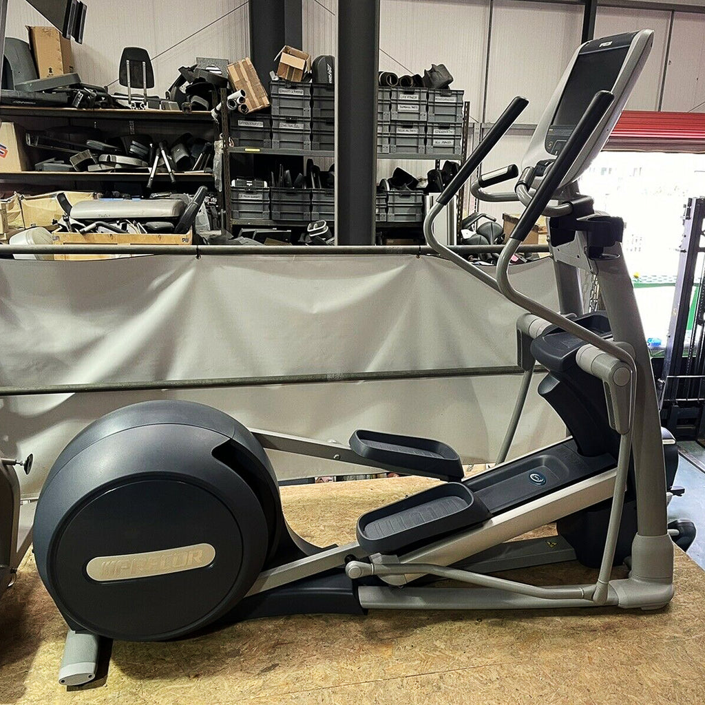Precor 885 Cross Trainer With P80 Console. Commercial Gym Equipment