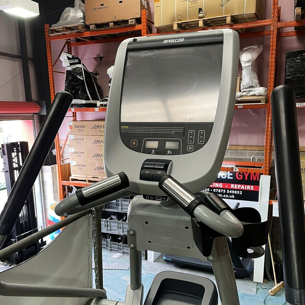 Precor 885 Cross Trainer With P80 Console. Commercial Gym Equipment