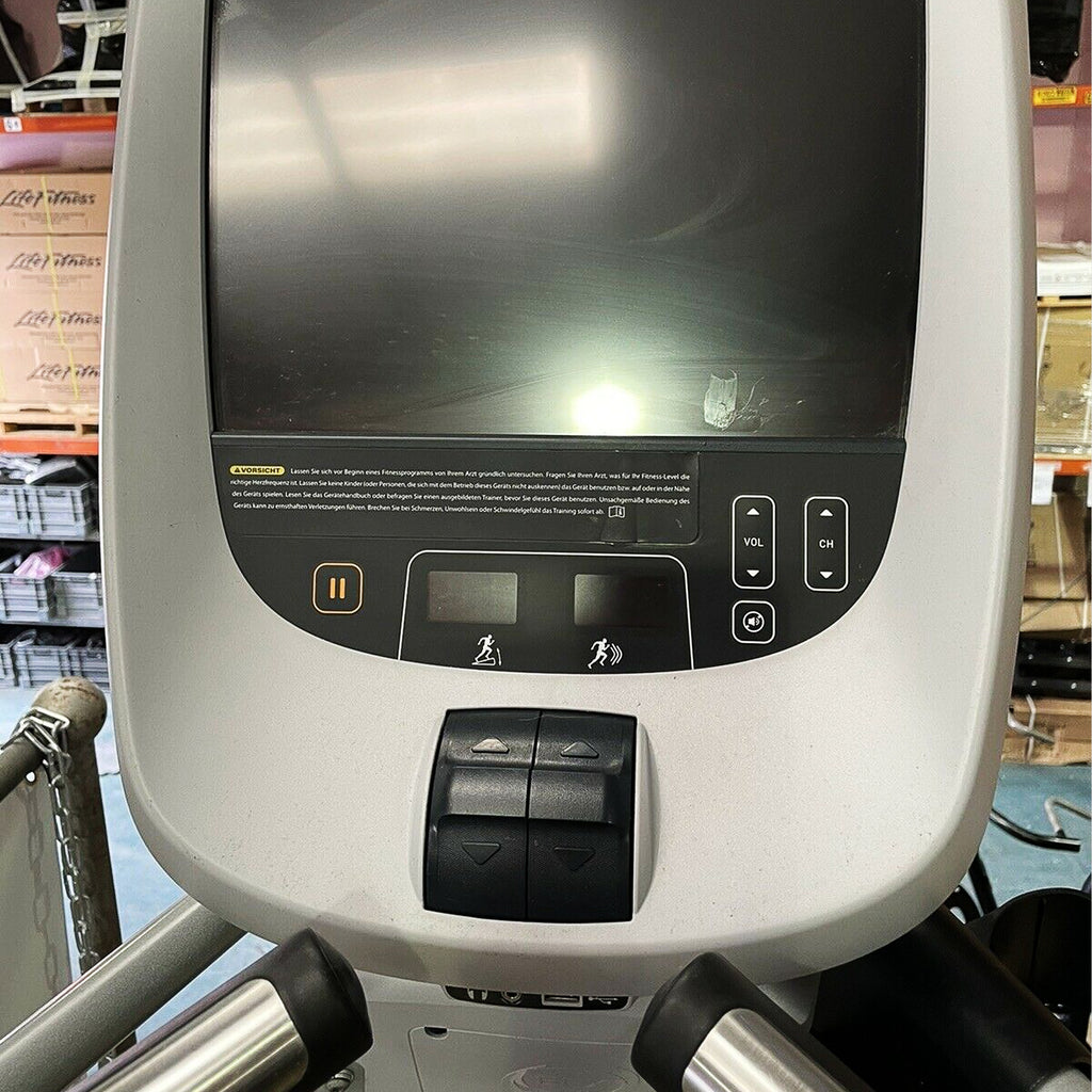 Precor 885 Cross Trainer With P80 Console. Commercial Gym Equipment