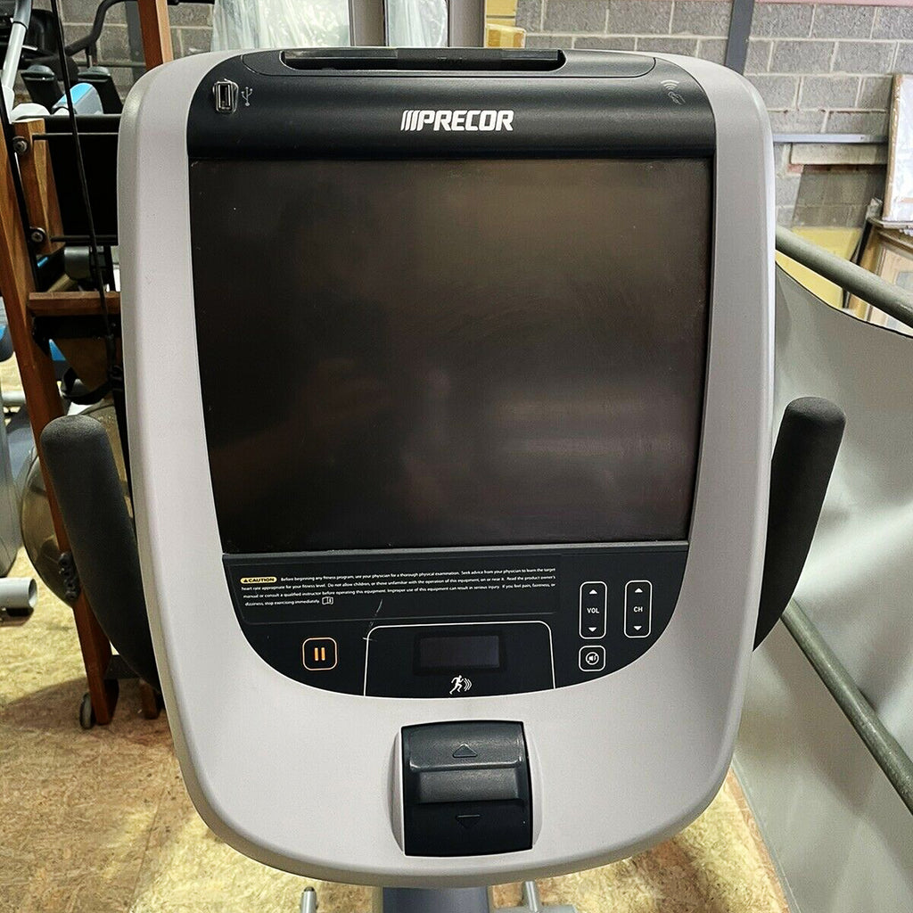 Precor 885 Recumbent Bike With P80 Console. Commercial Gym Equipment