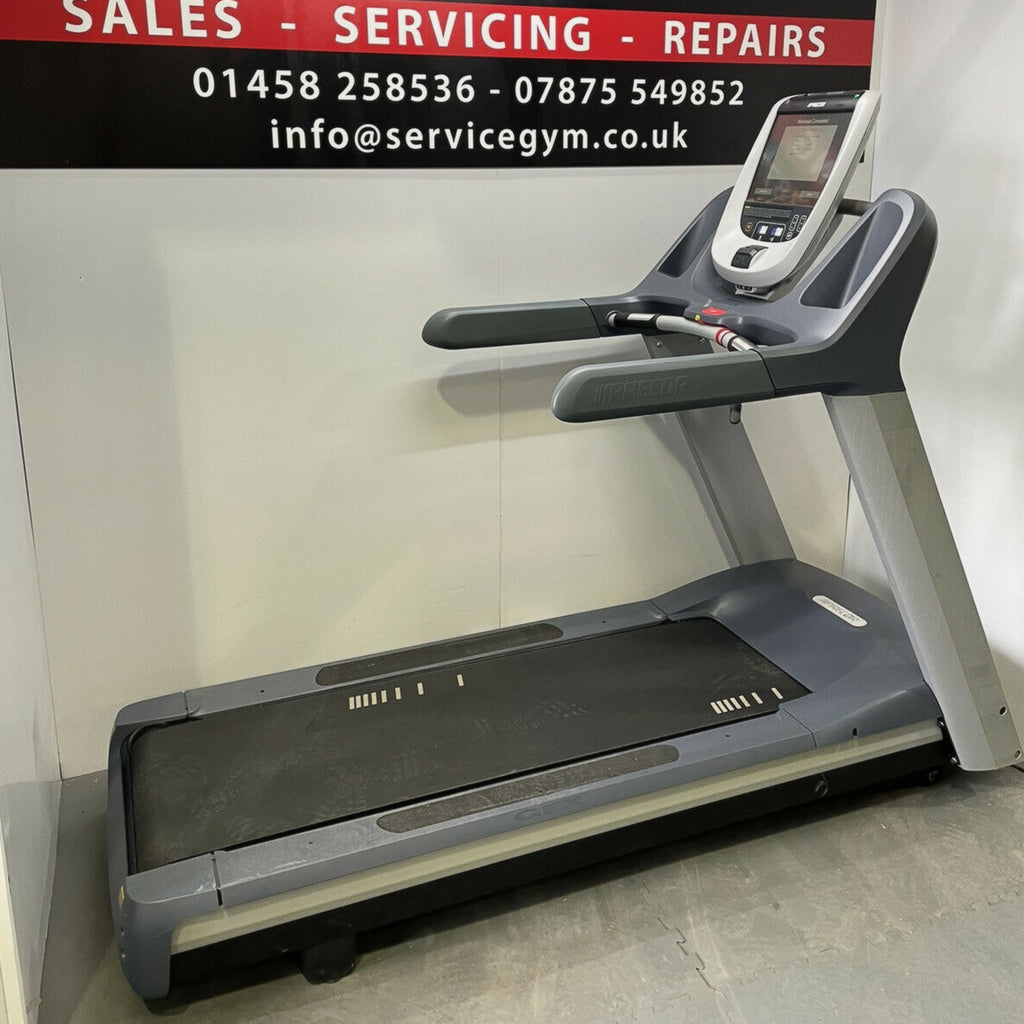 Precor 885 V1 Treadmill With P80 Touchscreen. Commercial Gym Equipment