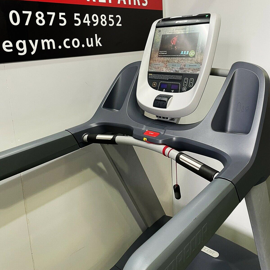 Precor 885 V1 Treadmill With P80 Touchscreen. Commercial Gym Equipment