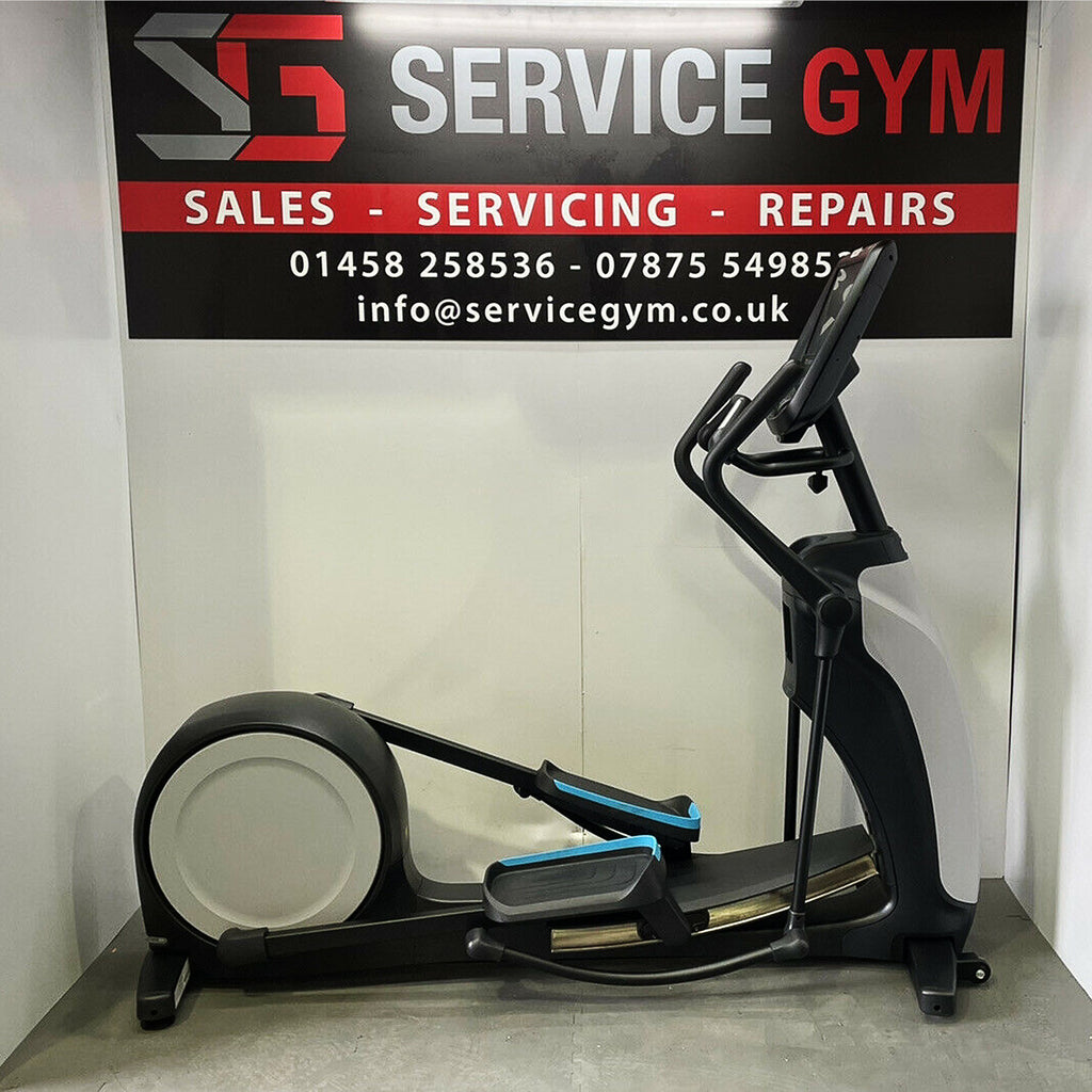 Precor Cross Trainer EFX 885 with P82 Console. Commercial Gym Equipment.
