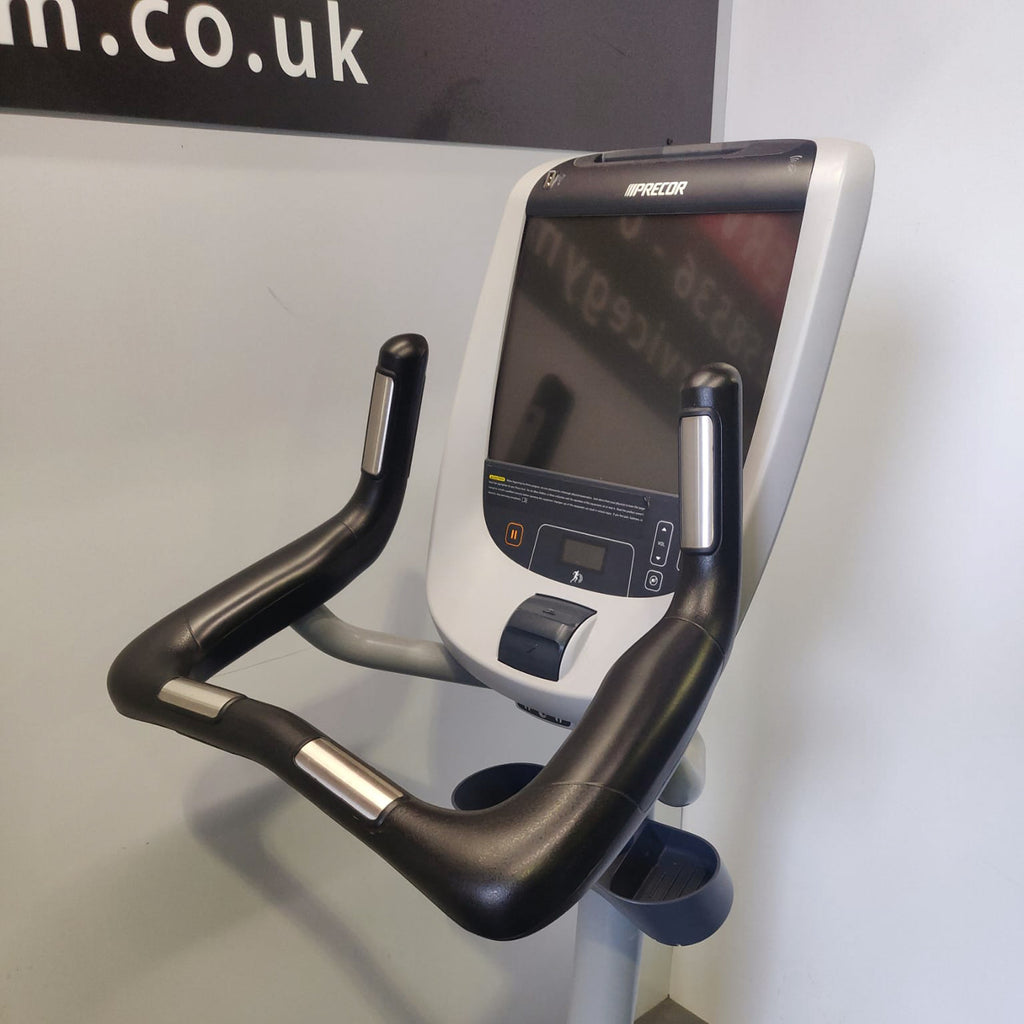 Precor UBK 885 Upright Cycle Bike. Commercial Gym Equipment