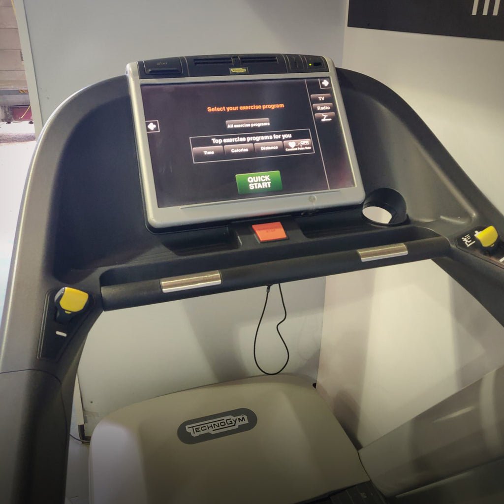 Technogym 700 Excite Treadmill with Visioweb Console. Commercial Gym Equipment