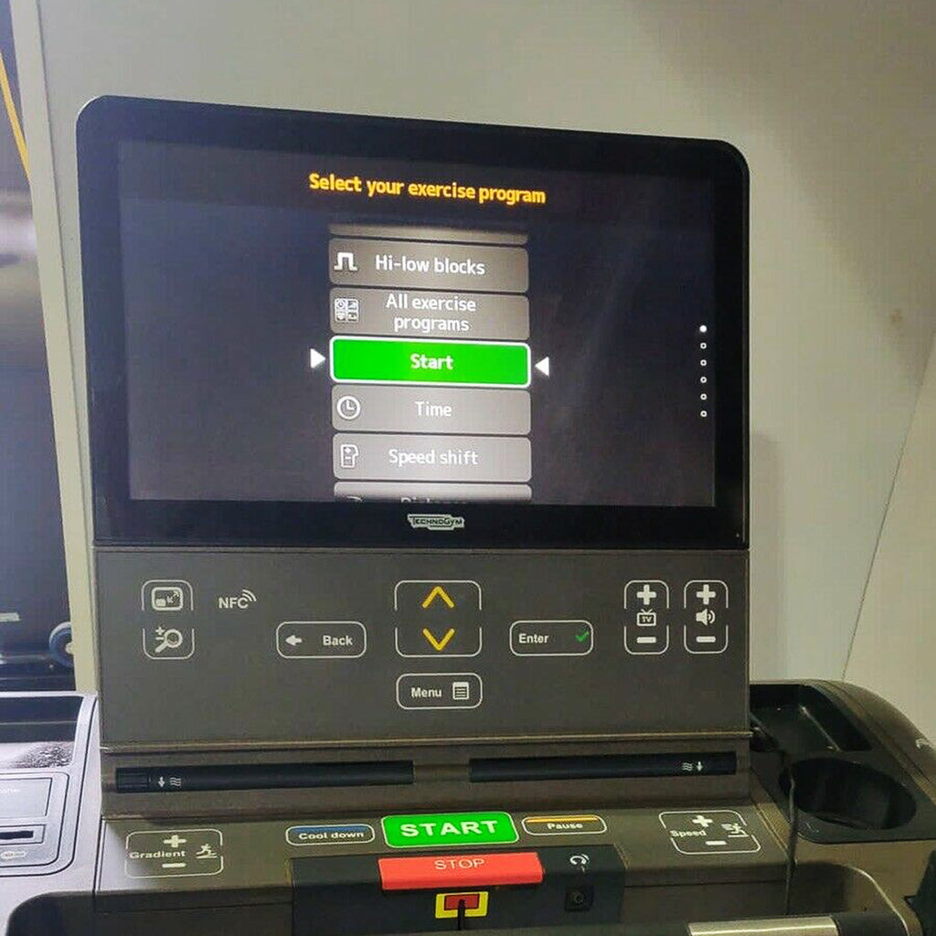 Technogym Artis Treadmill With Unity Console. Commercial Gym Equipment